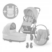 Balios 3in1 +AMYA - Chocolate Brown/Moon Black